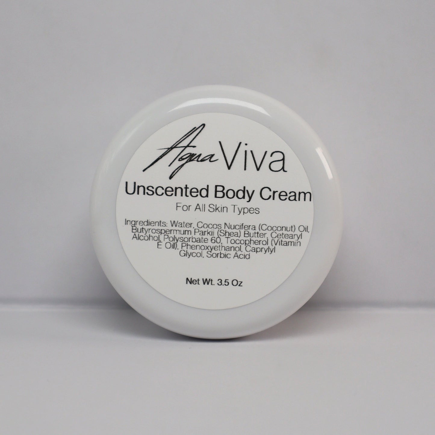 Crema corporal sin perfume