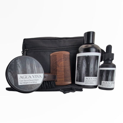 Oak Barrel Beard Care Kit