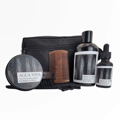 Oak Barrel Beard Care Kit